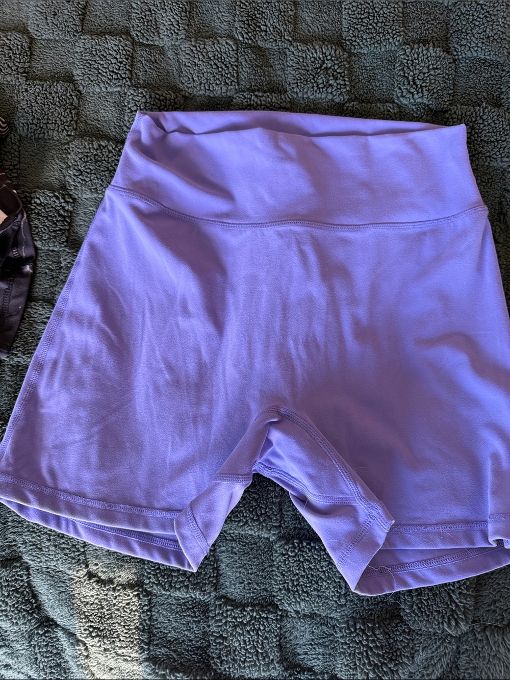BuffBunny Lavender High-Rise Bike Shorts